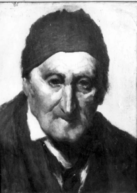 Testa di vecchio - aMus, Museo Camuno, Breno, attribuito
